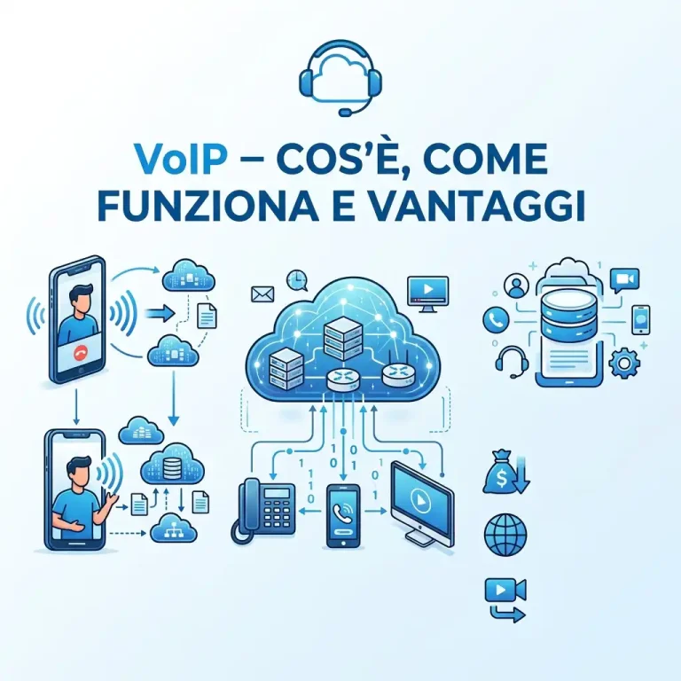 VoIP Cos'è come funziona e Vantaggi
